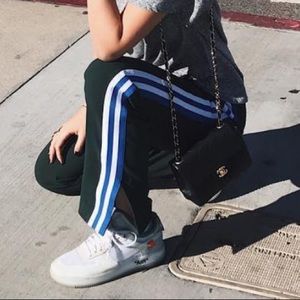 PINKO barely worn striped track pants